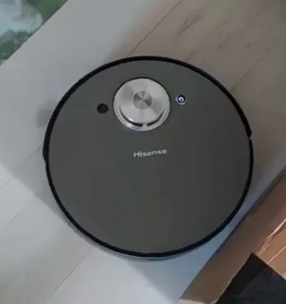 Hisense, Robot Aspirapolvere Lavapavimenti RVCL144AB, colore Nero - Foto 4