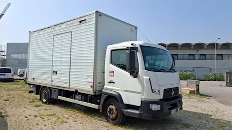 Renault 75 Q.li - cassa in lega + sponda - Km 175.000