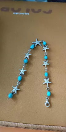 Bracciale con turchesi - Foto 2