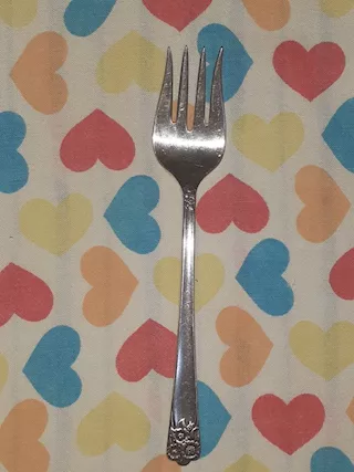 WM Rogers&Son Forchetta dessert April Silver Plated