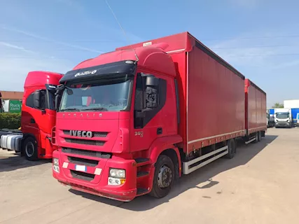 Iveco Stralis 360 granvolume + biga