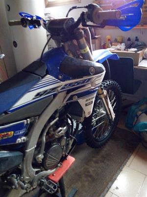 YZ F250 -per inutilizzo moto da cross