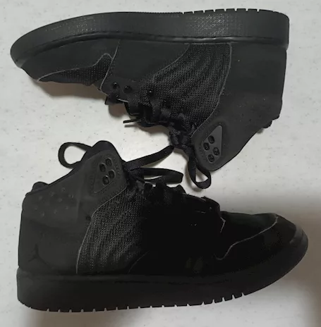 Scarpe Nike Air Jordan 1 Flight 4 all Black misura 38 Si tra