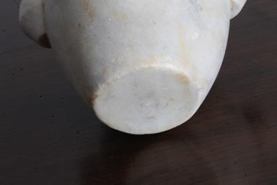 Antico raro mortaio in marmo epoca XIX secolo per liquidi - Foto 4