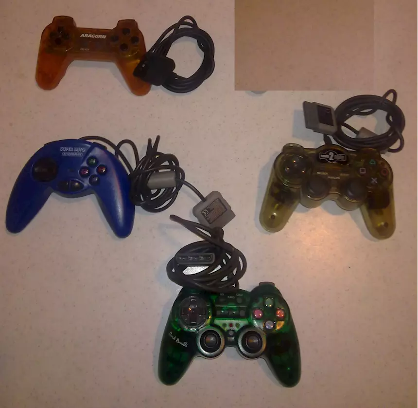 Joystick per Playstation Controller vari modelli PS 1 e 2