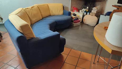 Divano 6 posti originale angolare