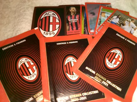 Album figurine card scudetto Milan speciale Ibrahimovic
