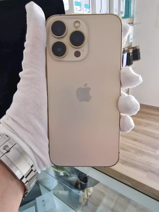 Foto 4Apple iphone 13 pro 256 gold batteria 84%, come nuovo