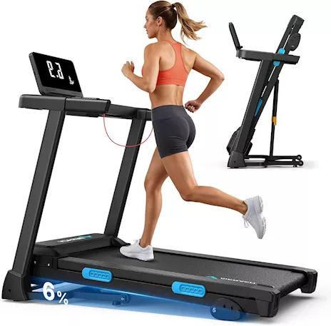 Tapis Roulant Elettrico con Inclinazione