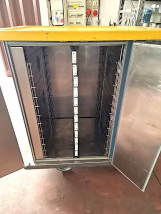 Vagonetto termico caldo/freddo usato, marca ational, mod. Unitray - Foto 3