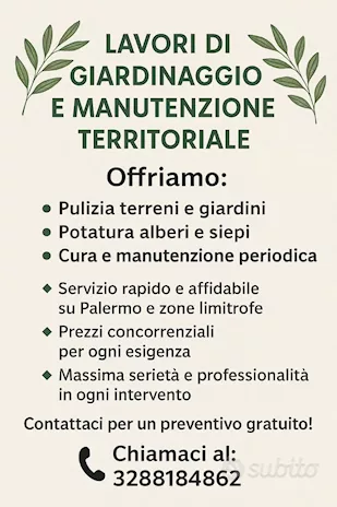 Giardinaggio & Manutenzione