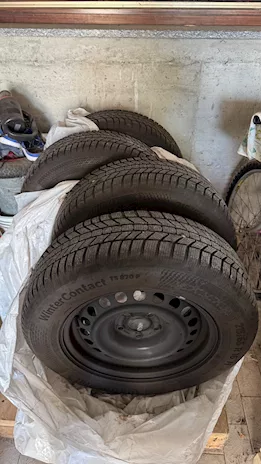 WinterContact TS870P 215/65 R16 + cerchi Alcar 16