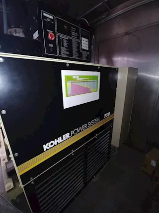Gruppo elettrogeno Kohler modello 750ROZD4 - Foto 5
