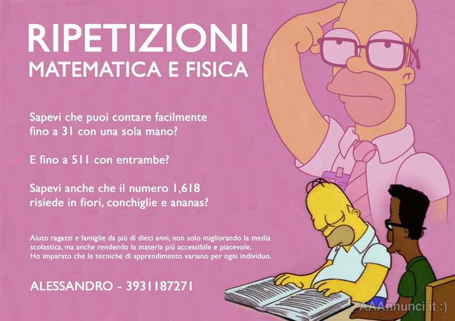 Ripetizioni matematica e fisica