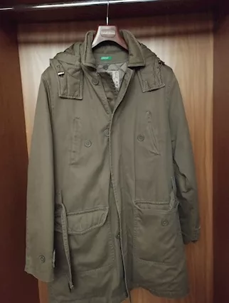 Giaccone Uomo Benetton TG 48