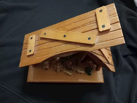 Presepi vintage, in legno - Foto 3