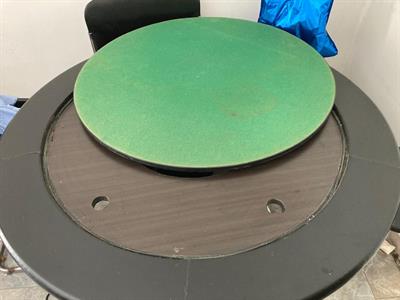 Tavolo verde da gioco
