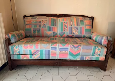 Divano letto vintage