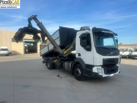 Volvo FL 140 240 Ribaltabile e gru con ragno