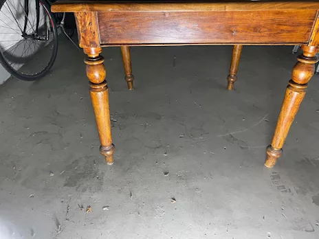 Tavolo in Olmo inizio 900.