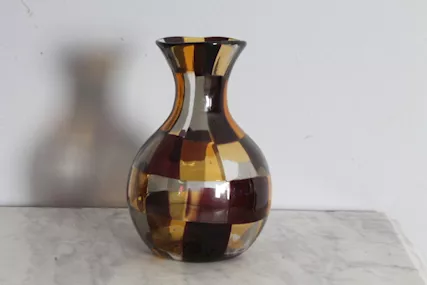 Antico vaso Venini mod “ Pezzato “ anni 50 Fulvio Bianconi - Foto 3