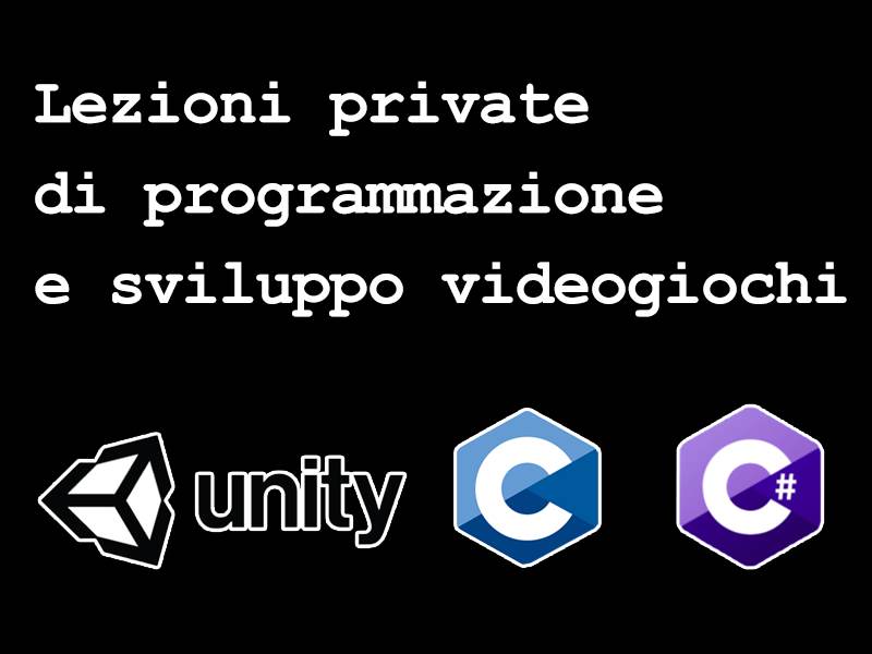 Lezioni di programmazione e sviluppo videogiochi, Unity