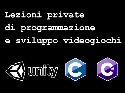 Lezioni di programmazione e sviluppo videogiochi, Unity