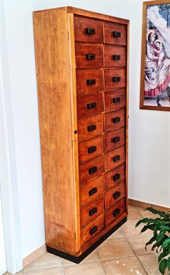 Armadio a cassetti primo novecento modernista vintage, in ottime condizioni - Foto 2
