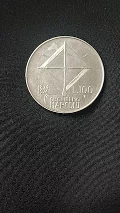 Moneta 100 Lire G.Marconi 1.000 telefono 3384356571