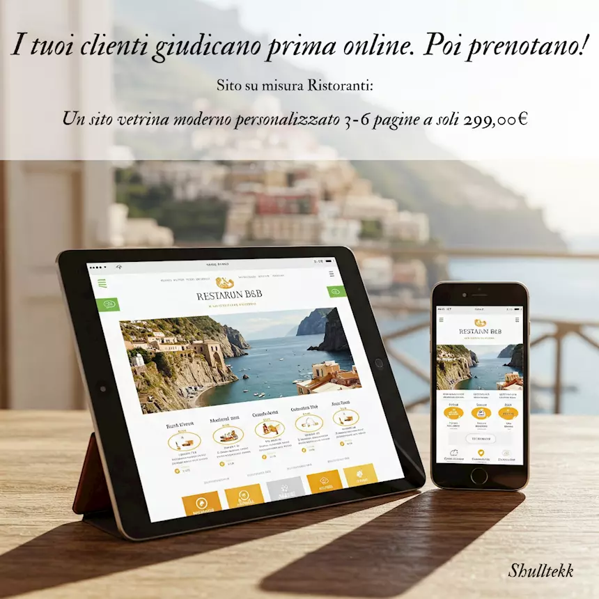 Hai un ristorante, B B o attività e vuoi farti trovare