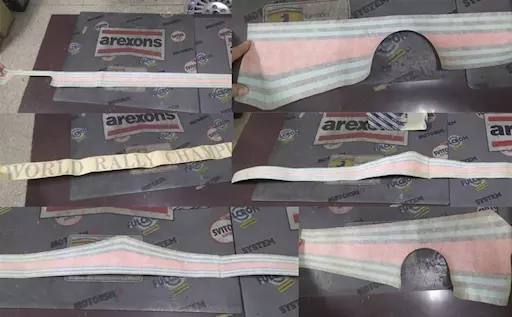 Decorazioni Adesive Lancia Delta Evo Martini Campione Mondo