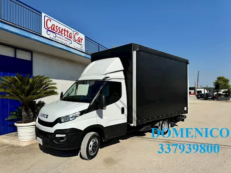 Iveco Daily 35C14 con centina alla francese + pedana