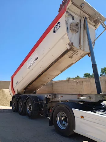 Vasca Menci SA700R, Anno 2011 Semirimorchio, cassone ribaltabile - Foto 4