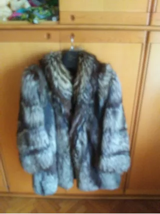 Pelliccia visone pelliccia volpe argentata, pelliccia persia, ottimo stato - Foto 2