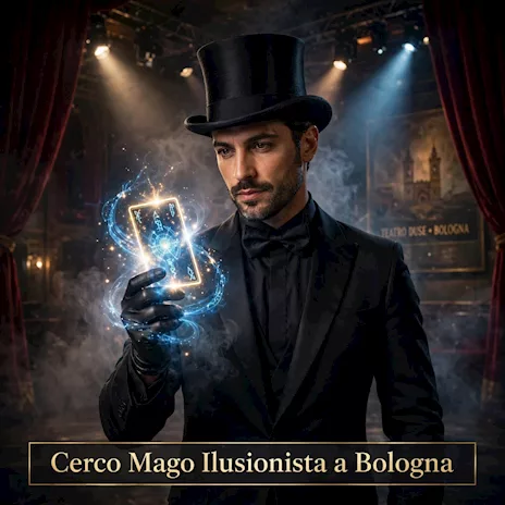 Cerco Mago Illusionista a Bologna per Piccolo Servizio