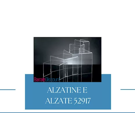 Espositori Plex - alzatine vari livelli 52917