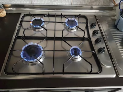Piano Cottura A Gas Acciaio Inox