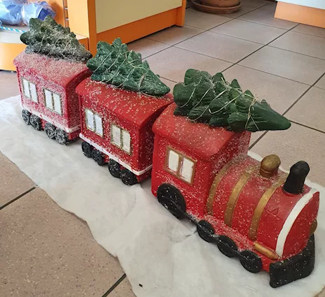 Trenino decorativo