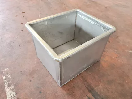 Contenitore alimentare inox usato