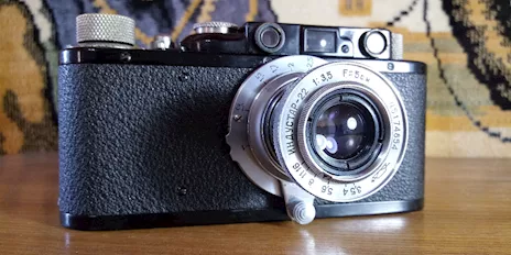 Leica II Nera + Ottica Industar 50/3.5