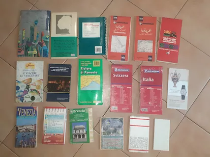 18 Carte Stradali Guide Mappe Vintage Michelin e altre, in ottime condizioni - Foto 2