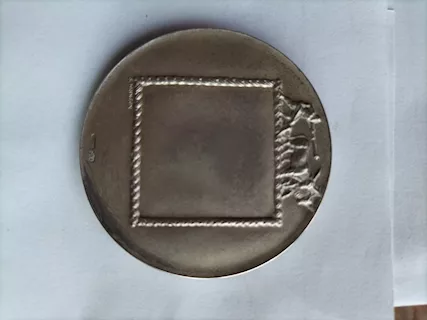 Medaglia Argento BANCO DI ROMA di Veroi, tipo LUPA - Foto 3