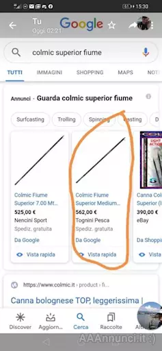 Colmic fiume medium 7 metri