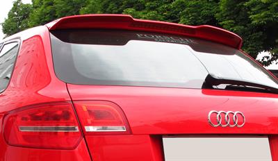 Spoiler alettone lunotto Audi A3 8P Sportback RS3