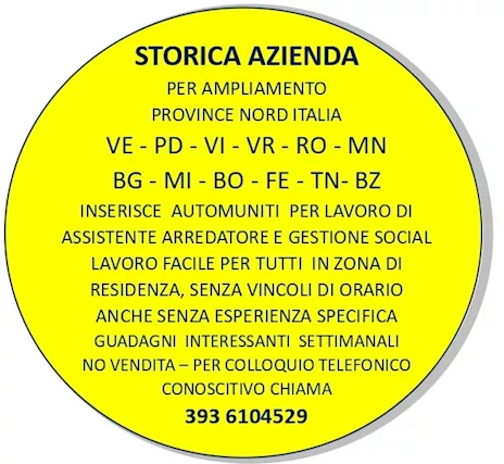 Assistente arredatore