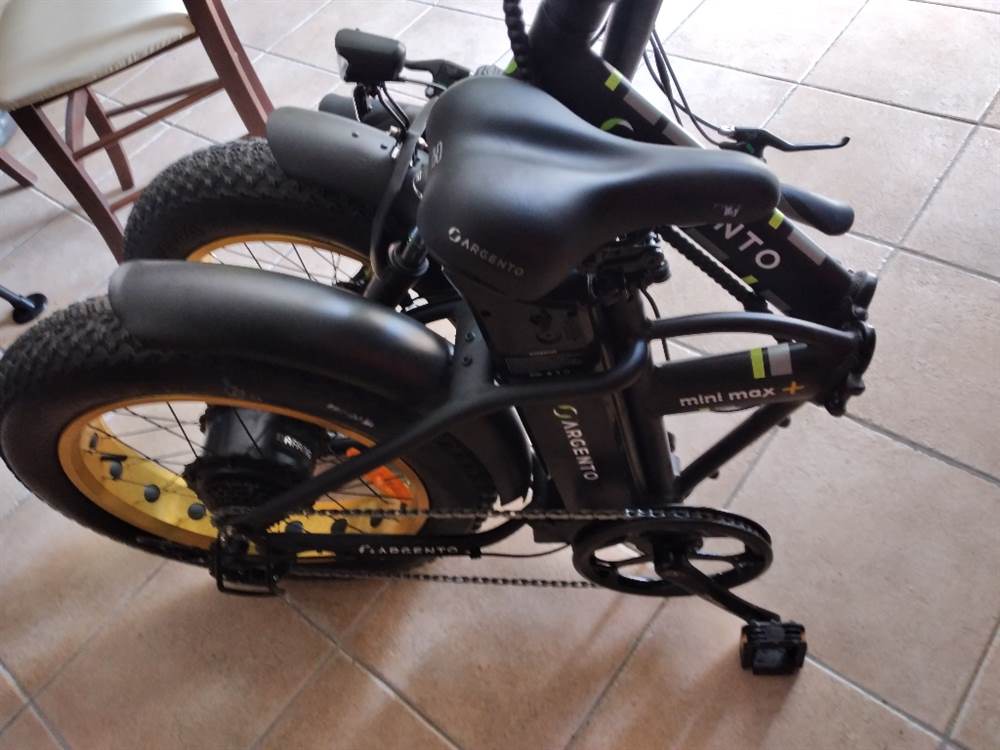 Bici Tipologia Elettrica Fat Bike Argento 250W Pescara
