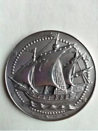 Medaglia in argento Università Genova 1952 - Foto 3