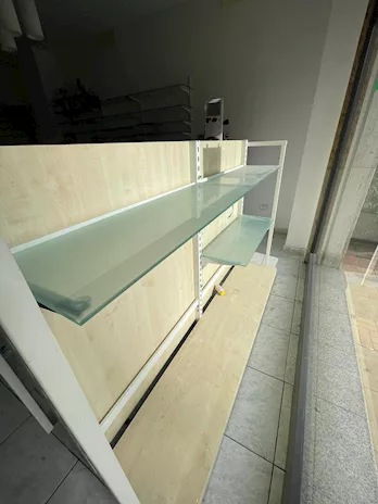 ISOLA ACERO CON VETRI 38010
