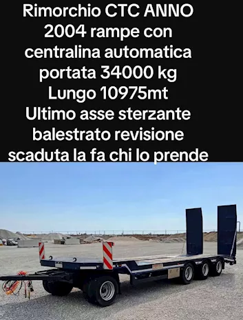 Rimorchio CTC anno 2004