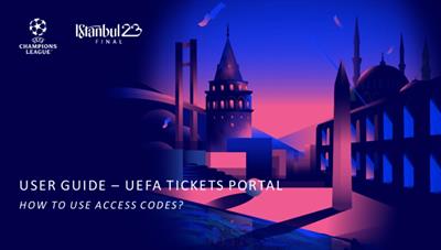 Codici uefa finale champions Istanbul